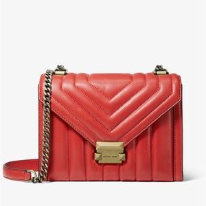 MICHAEL KORS Quilted Leather Shoulder Bag